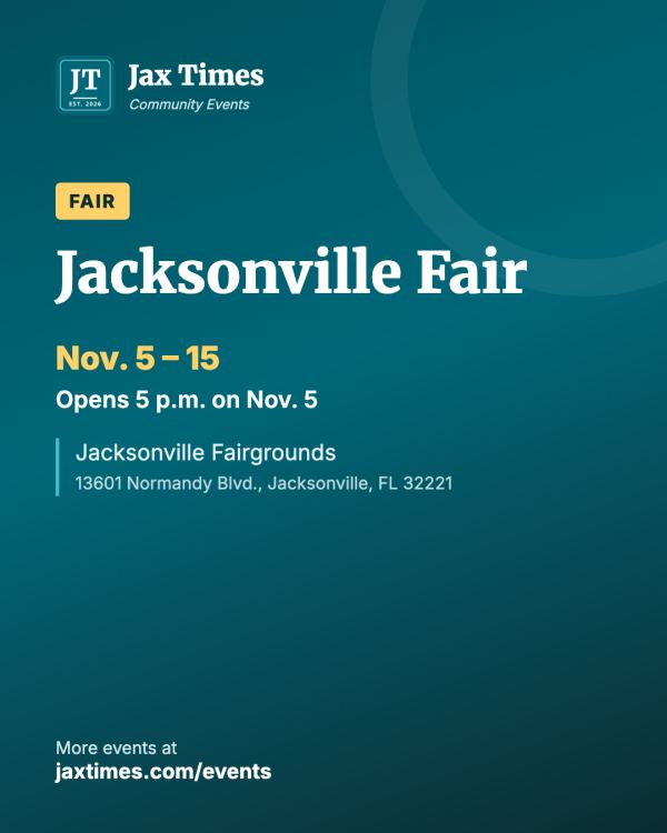Flyer for Jacksonville Fair